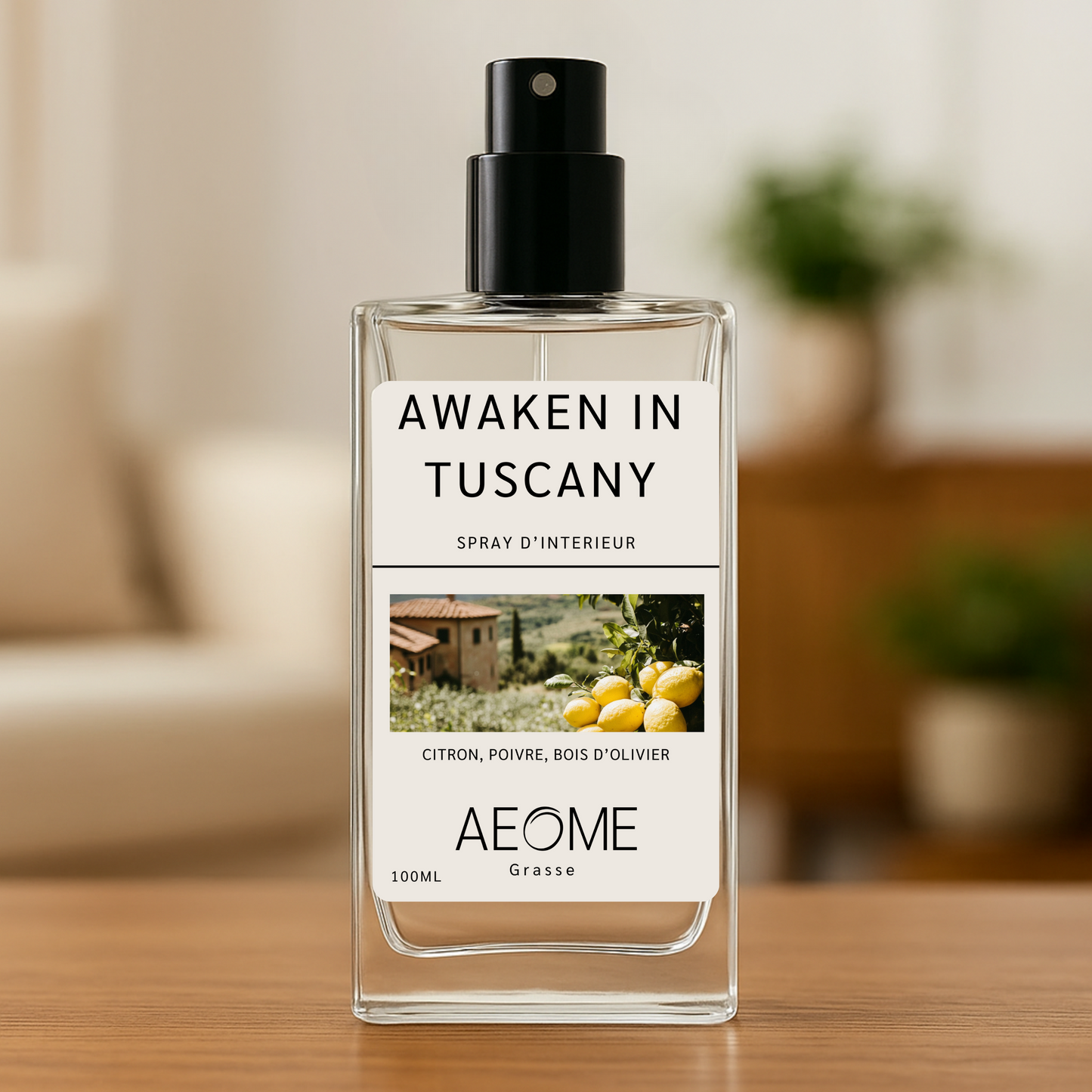 Awaken in Tuscany - spray d'intérieur avec Aepur™