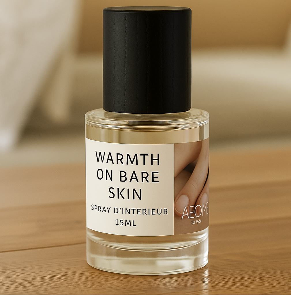 Warmth on bare skin -spray d'intérieur avec Aepur™