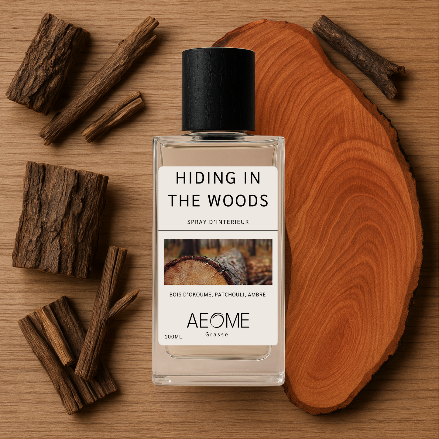Hiding in the woods - spray d'intérieur avec Aepur™