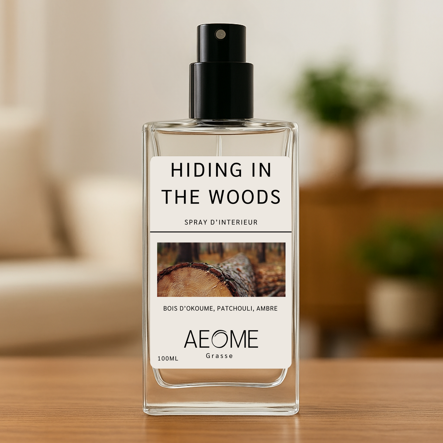 Hiding in the woods - spray d'intérieur avec Aepur™
