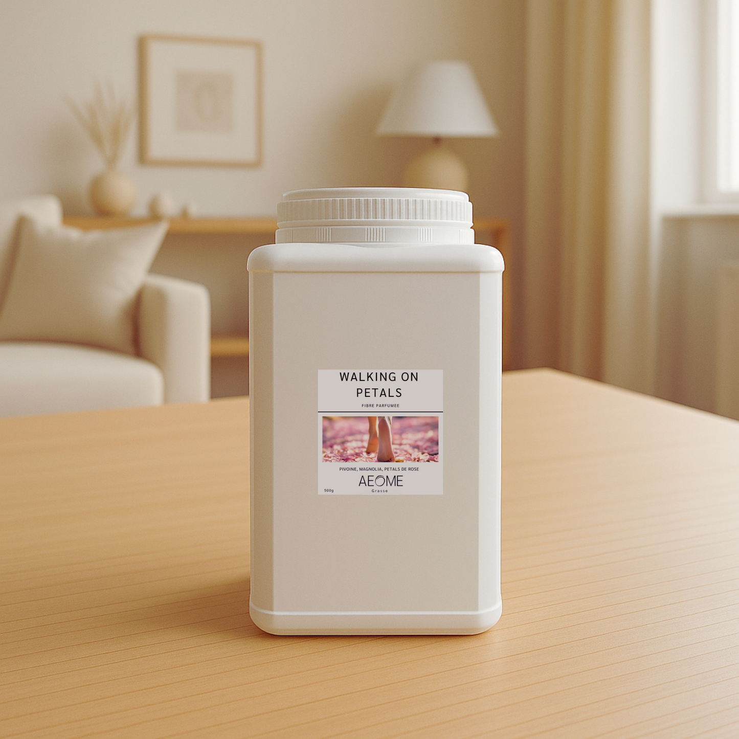 Walking on Petals - scented fiber with Aepur™