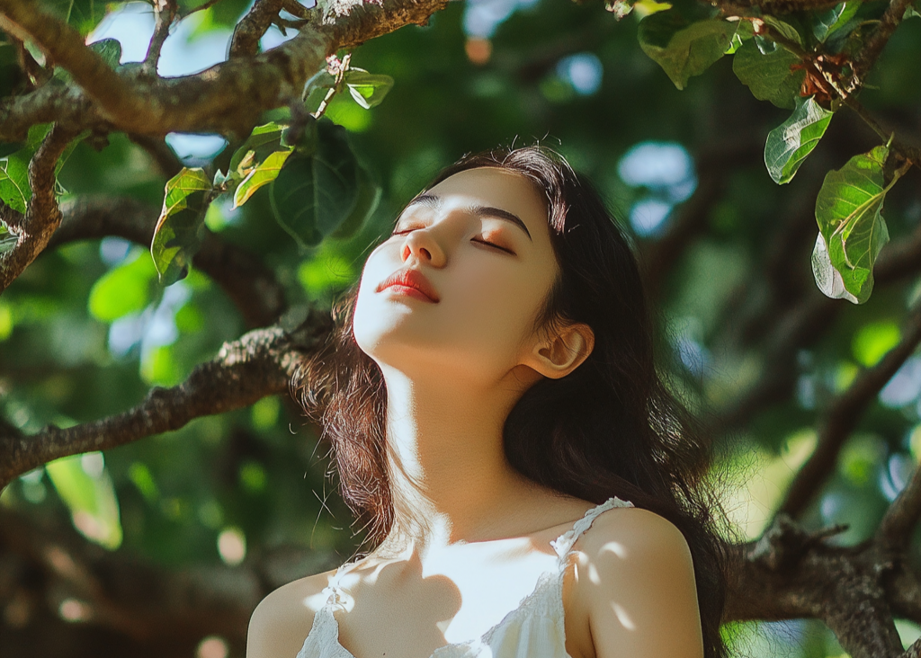 RESTING UNDER FIG TREES - REPOS SOUS LES FIGUIERS