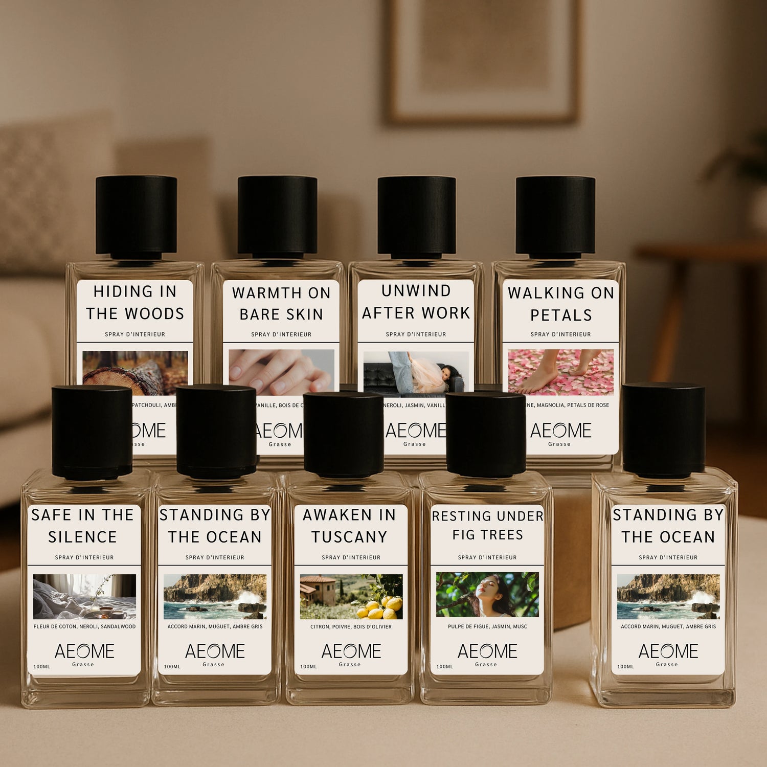 Nos sprays d'intérieur