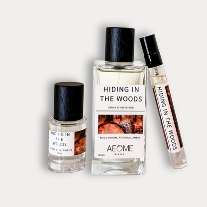 Hiding in the woods - Caché dans les bois