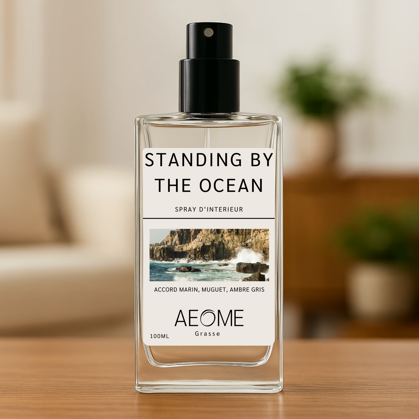 Standing by the ocean - spray d'intérieur avec Aepur™
