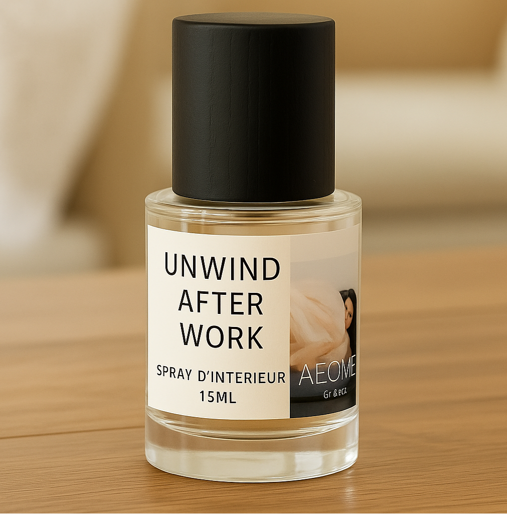 Unwind after work - spray d'intérieur avec Aepur™