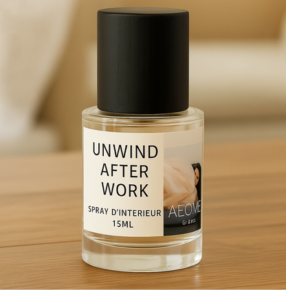 Unwind after work - spray d'intérieur avec Aepur™