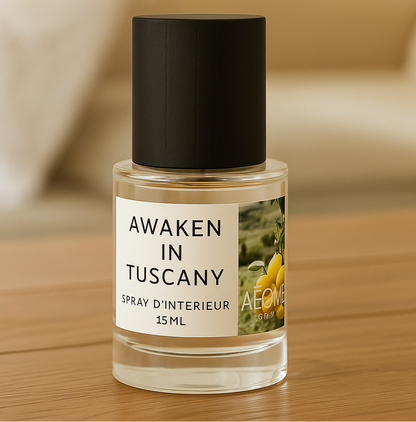 Awaken in Tuscany - spray d'intérieur avec Aepur™