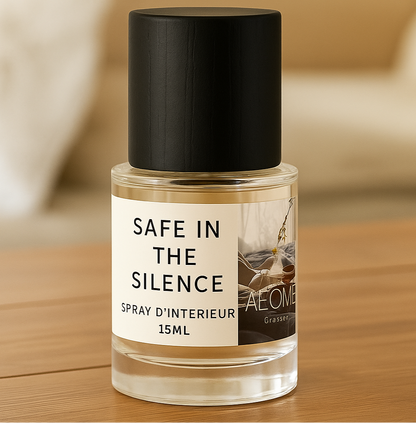 Safe in the silence - spray d'intérieur avec Aepur™