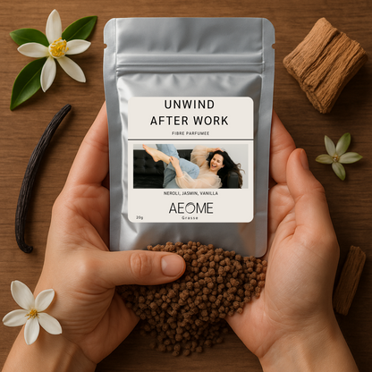 Unwind after work - fibre parfumée avec Aepur™