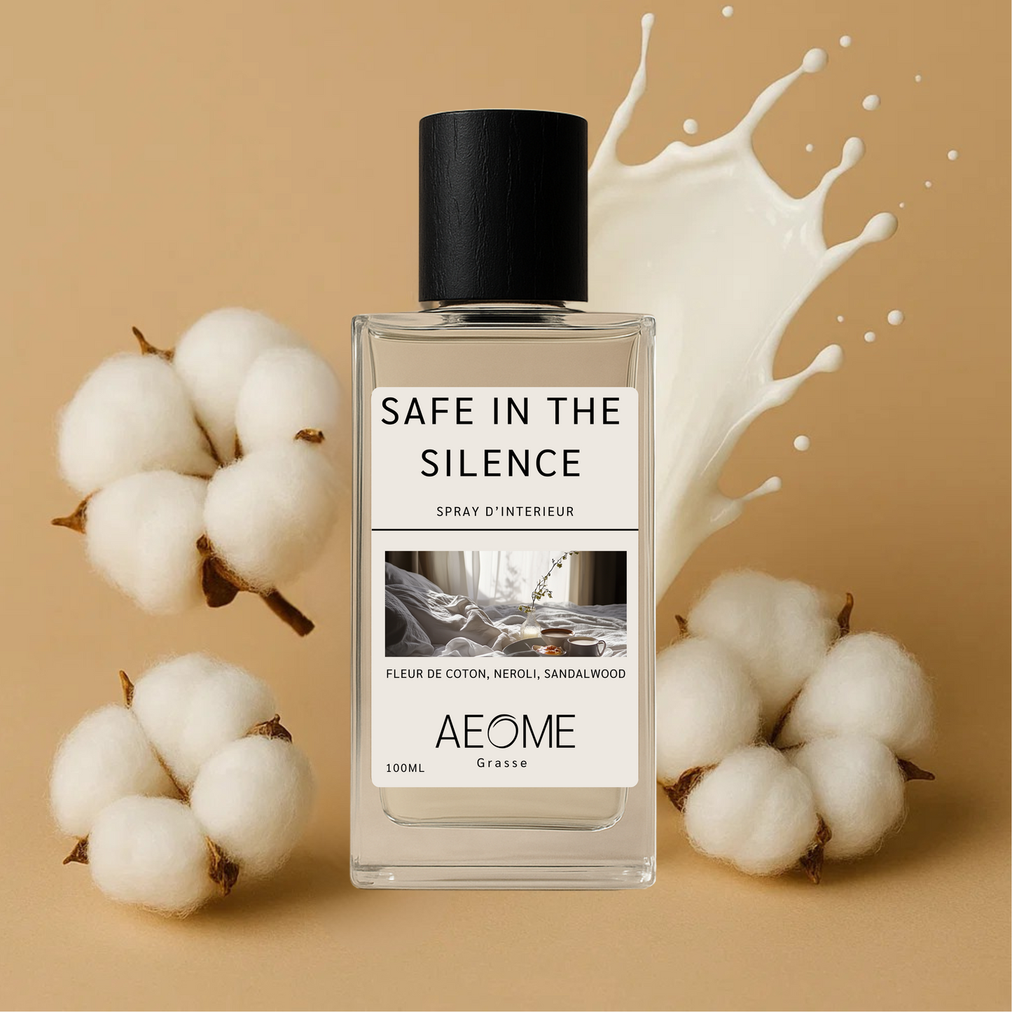 Safe in the silence - spray d'intérieur avec Aepur™