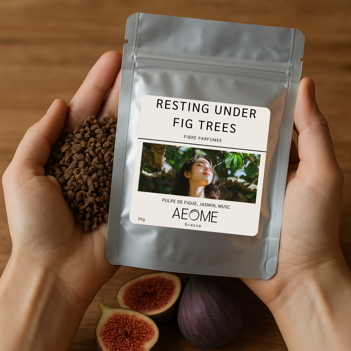 Resting under Fig Trees - fibre parfumée avec Aepur™