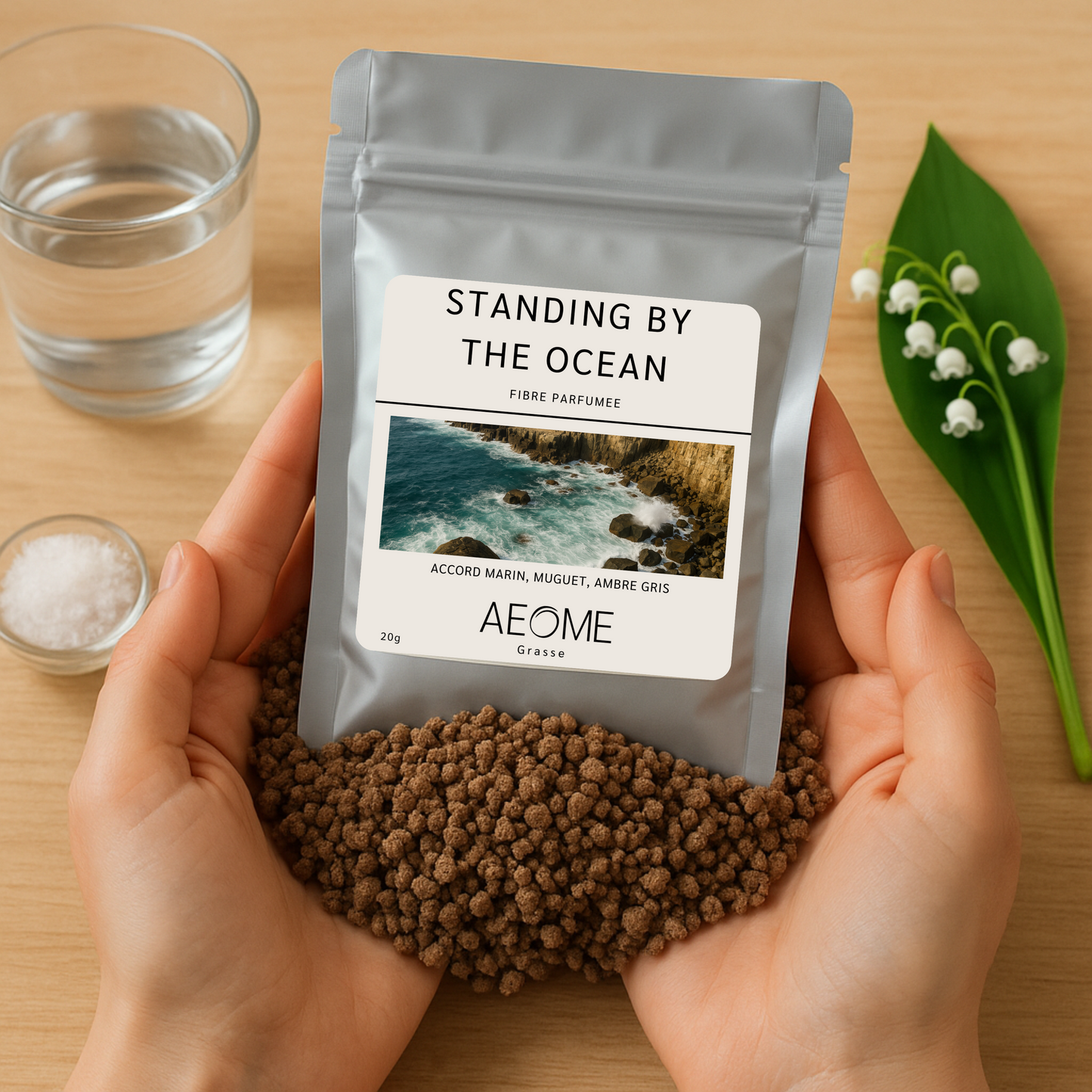 Standing by the ocean - fibre parfumée avec Aepur™