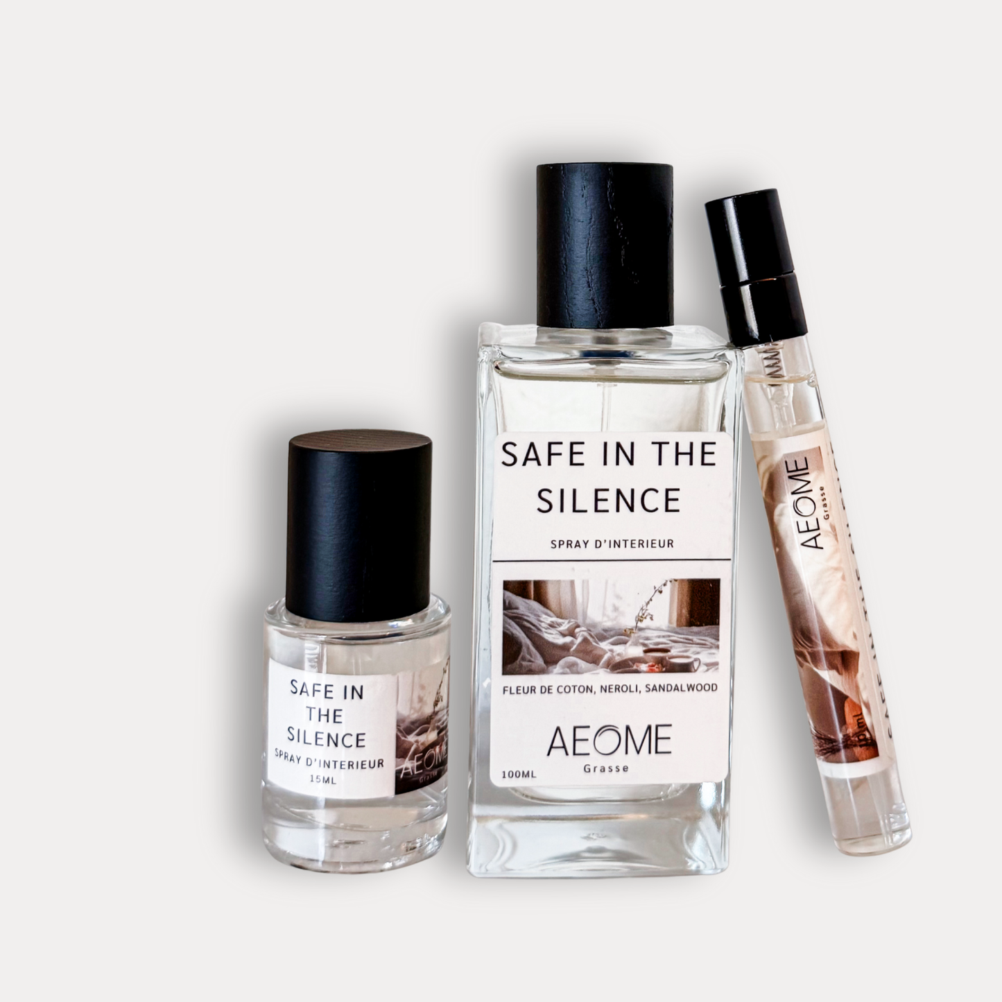 Safe in the silence - room spray with Aepur™