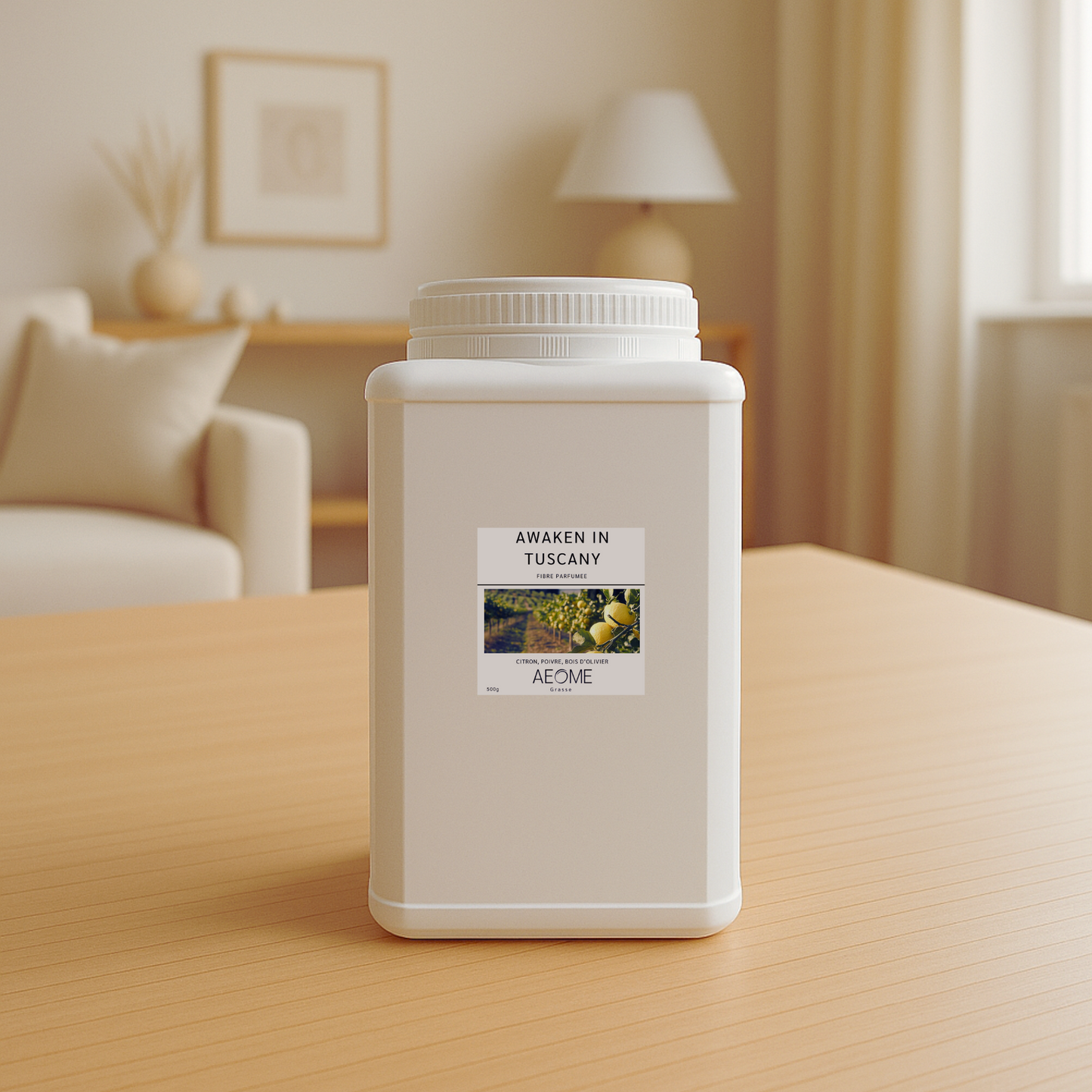 Awaken in Tuscany - fibre parfumée avec Aepur™