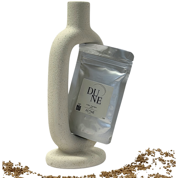 Warmth on bare skin - scented fiber with Aepur™