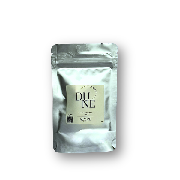 Warmth on bare skin - scented fiber with Aepur™
